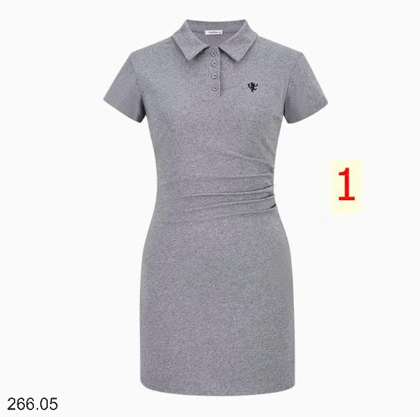 25HA266.05 - VÁY POLO THÊU HÃNG MOSESQUEEN