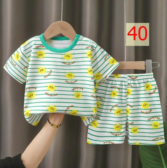 25HA266.04 - SET 2 BỘ COTTON MẶC NHÀ CHO BÉ YÊU
