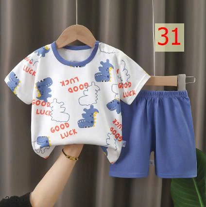 25HA266.04 - SET 2 BỘ COTTON MẶC NHÀ CHO BÉ YÊU