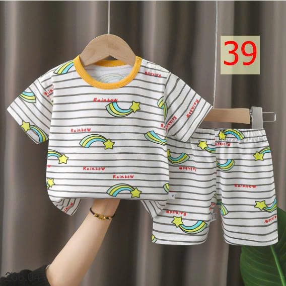 25HA266.04 - SET 2 BỘ COTTON MẶC NHÀ CHO BÉ YÊU