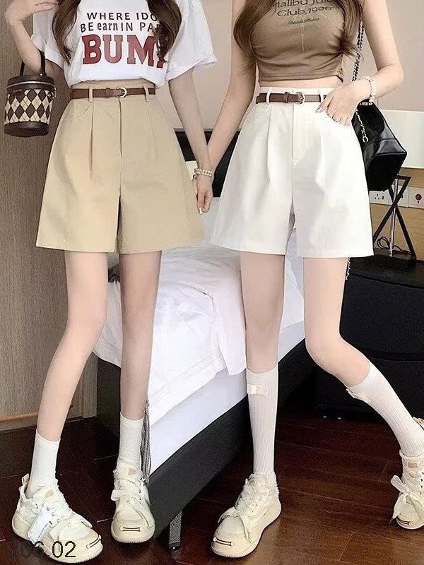 25HA266.02 - QUẦN SHORT TENCEL CẠP CAO