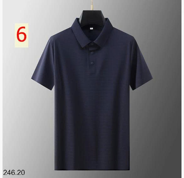 25HA246.20 - POLO NAM LỤA BĂNG QUẢNG CHÂU CAO CẤP