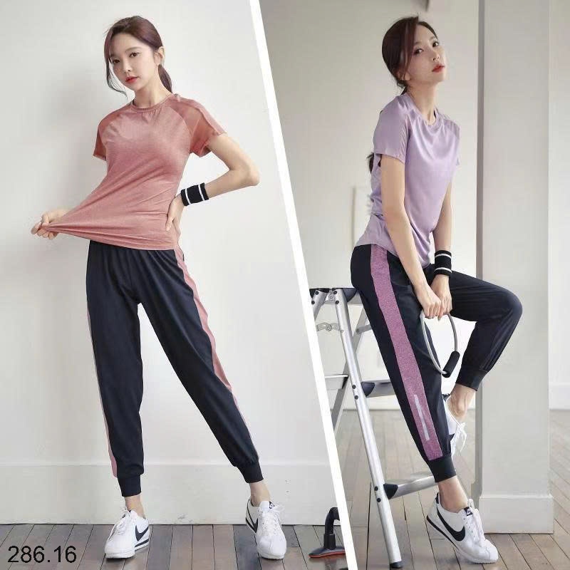 25HA286.16 - BỘ TẬP YOGA QUẦN DÀI CHO NỮ