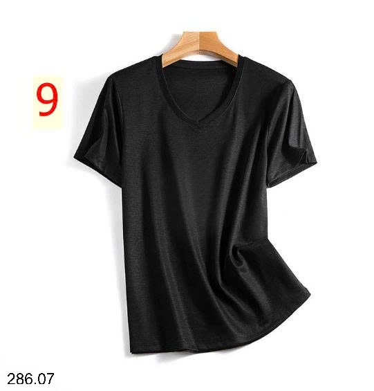25HA286.07 - ÁO THUN MERCERIZED TAY NGẮN CHO NỮ FULLBOX