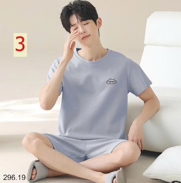 25HA296.19 - BỘ COTTON NAM CỘC TAY