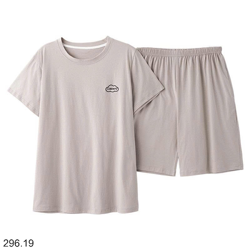25HA296.19 - BỘ COTTON NAM CỘC TAY