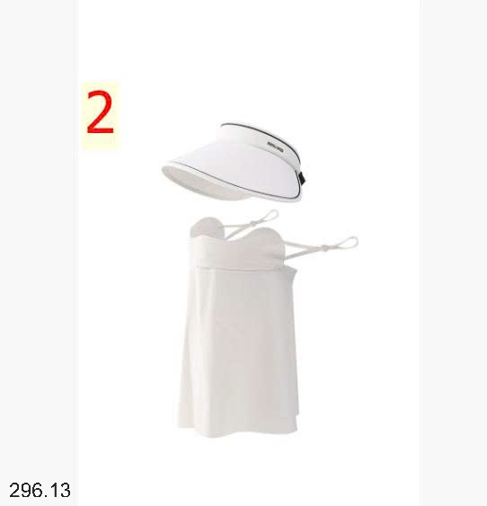 25HA296.13 - SET MŨ CHỐNG NẮNG KÈM KHẨU TRANG