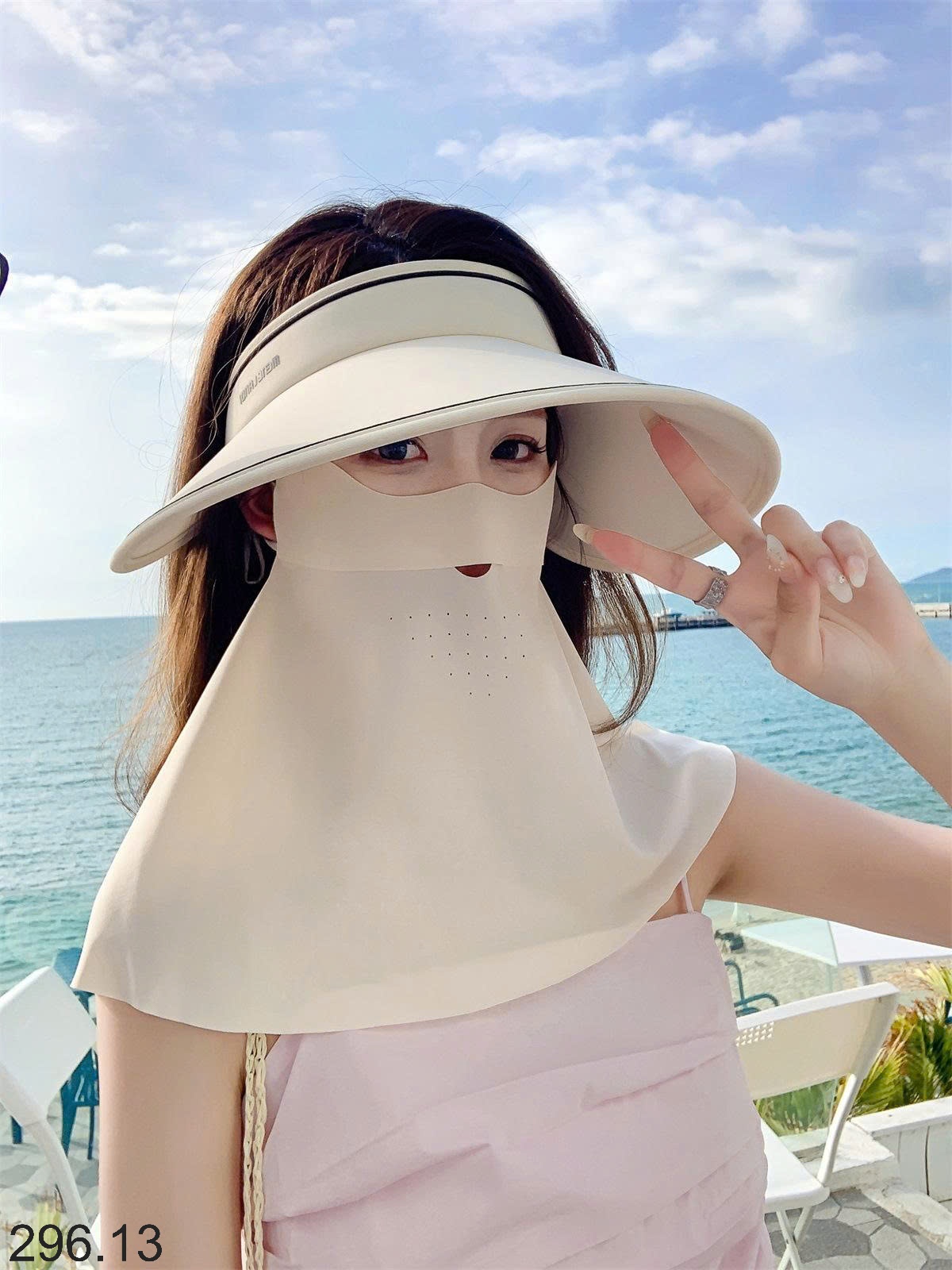 25HA296.13 - SET MŨ CHỐNG NẮNG KÈM KHẨU TRANG