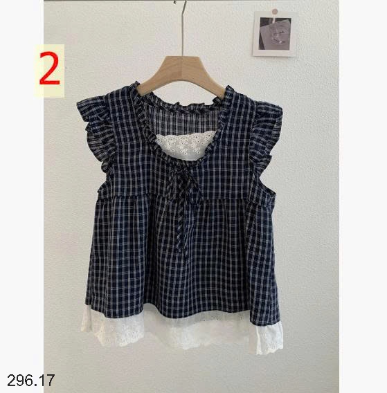 25HA296.17 - ÁO SƠ MI KIỂU MÙA HÈ