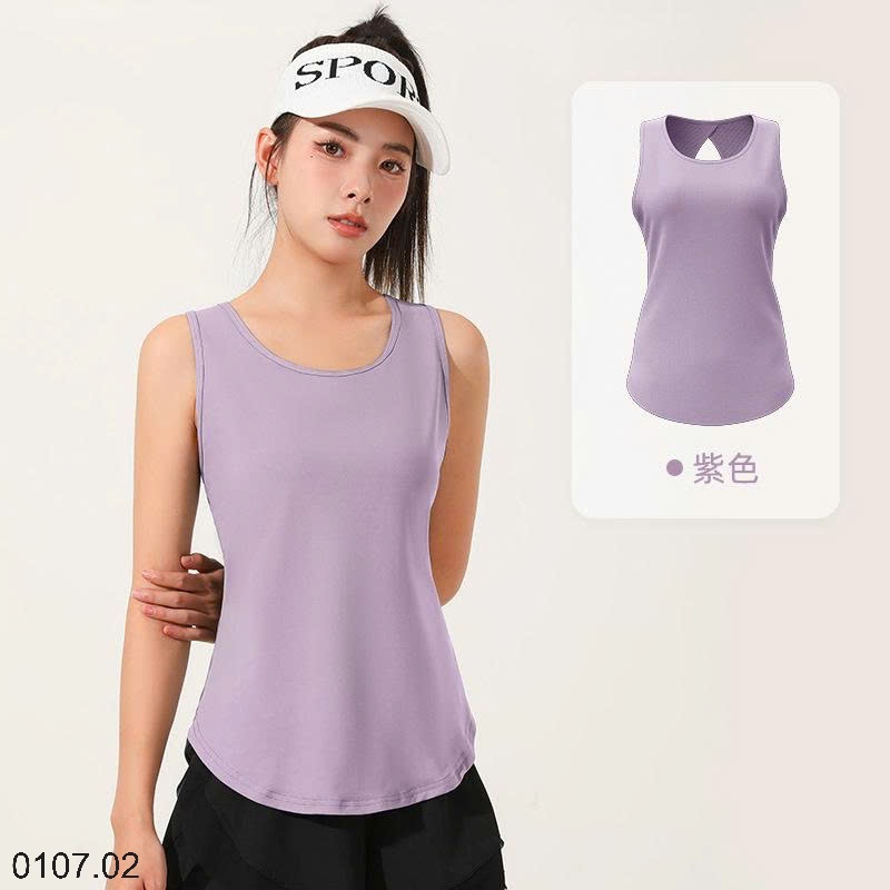 25HA0107.02 - ÁO TẬP YOGA THOÁNG KHÍ NỮ