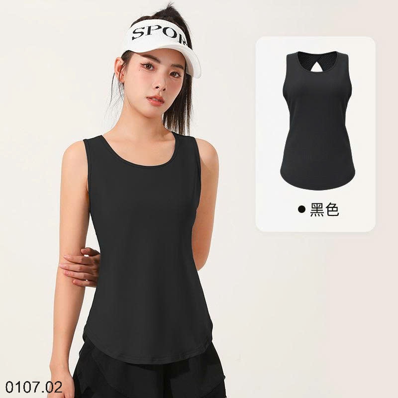 25HA0107.02 - ÁO TẬP YOGA THOÁNG KHÍ NỮ