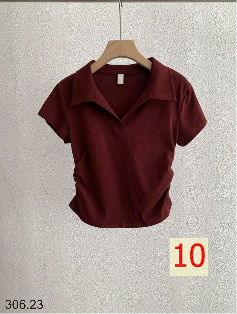 25HA306.23 - ÁO POLO NHÚN EO NỮ