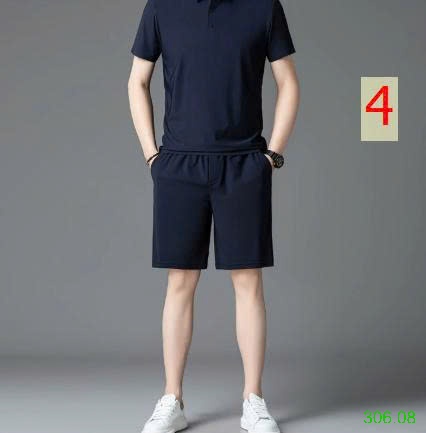 25HA306.08 - BỘ POLO LỤA BĂNG NAM CAO CẤP