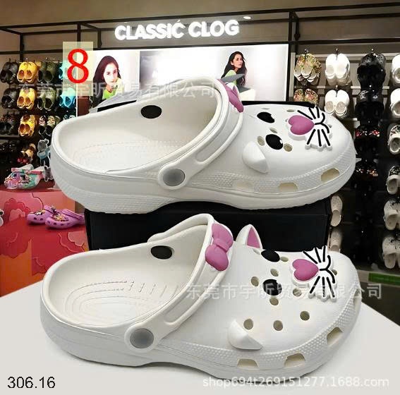 25HA306.16 - SỤC CROCS HỌA TIẾT