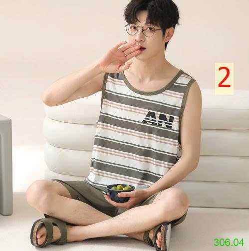 25HA306.04 - BỘ THUN TĂM BA LỖ NAM