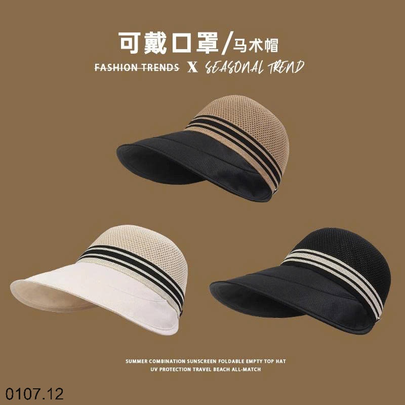 25HA0107.12 - MŨ CHỐNG NẮNG CHO NỮ