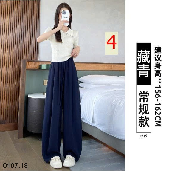 25HA0107.18 - QUẦN TENCEL ỐNG RỘNG CHO NỮ