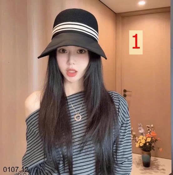 25HA0107.12 - MŨ CHỐNG NẮNG CHO NỮ