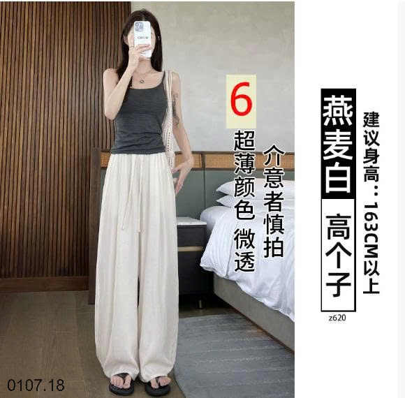 25HA0107.18 - QUẦN TENCEL ỐNG RỘNG CHO NỮ