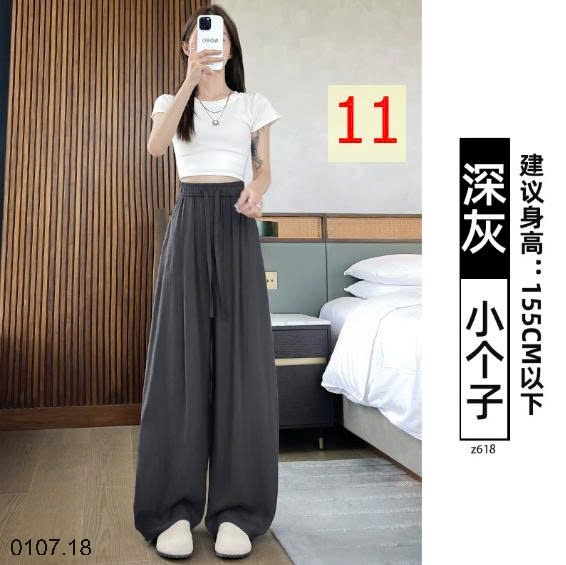 25HA0107.18 - QUẦN TENCEL ỐNG RỘNG CHO NỮ
