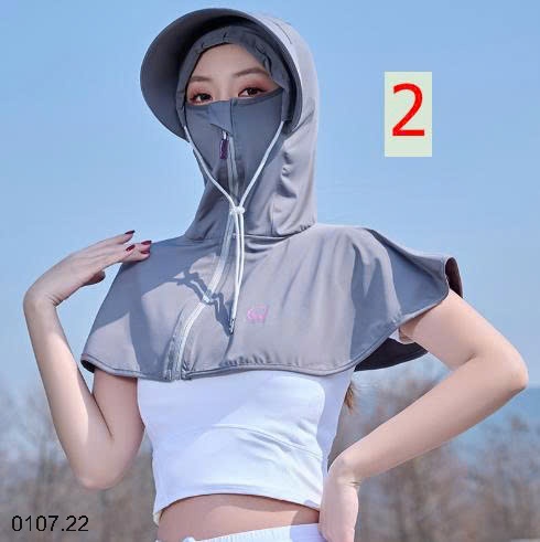 25HA0107.22 - MŨ CHỐNG NẮNG CHOÀNG VAI