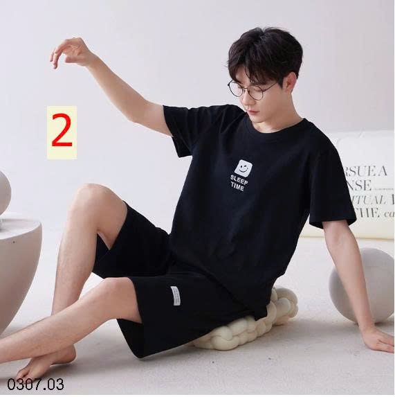 25HA0307.03 - BỘ COTTON MẶC NHÀ NAM