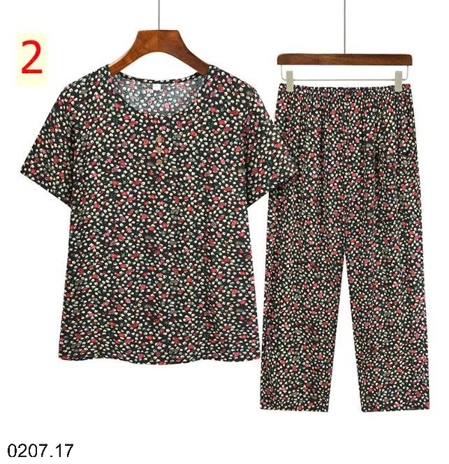 25HA0207.17 - BỘ TRUNG NIÊN CỘC TAY CHO BÀ CHO MẸ
