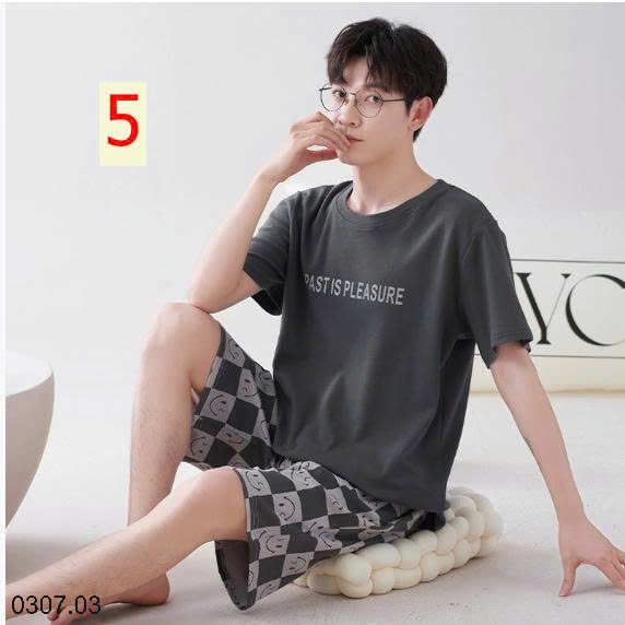 25HA0307.03 - BỘ COTTON MẶC NHÀ NAM