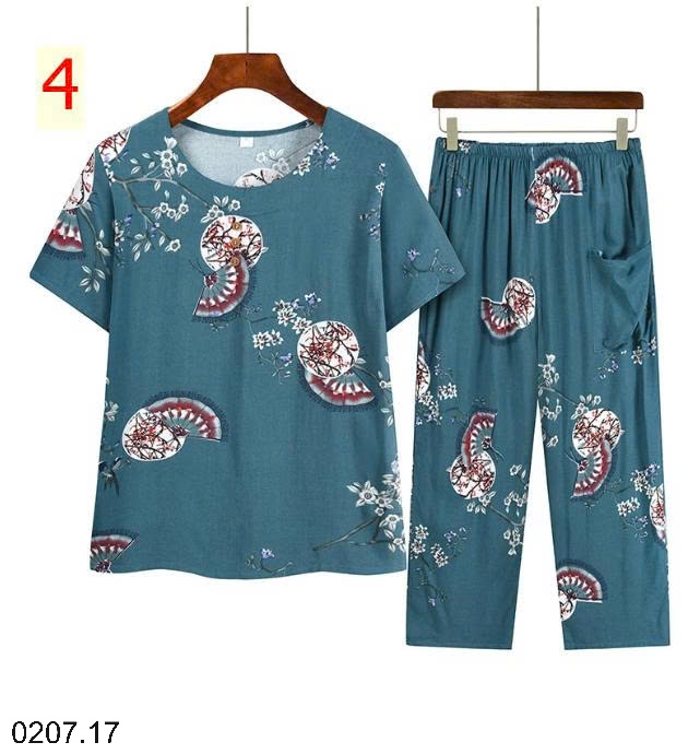 25HA0207.17 - BỘ TRUNG NIÊN CỘC TAY CHO BÀ CHO MẸ