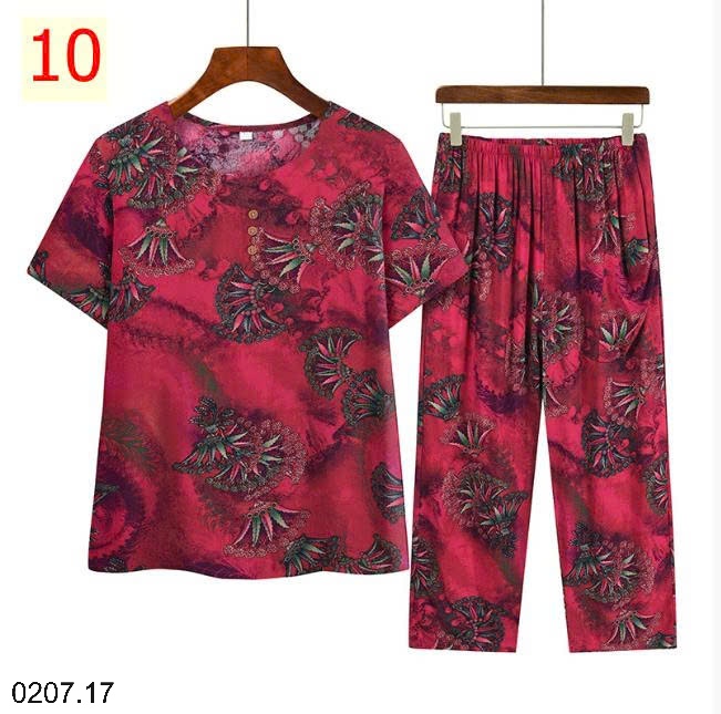 25HA0207.17 - BỘ TRUNG NIÊN CỘC TAY CHO BÀ CHO MẸ