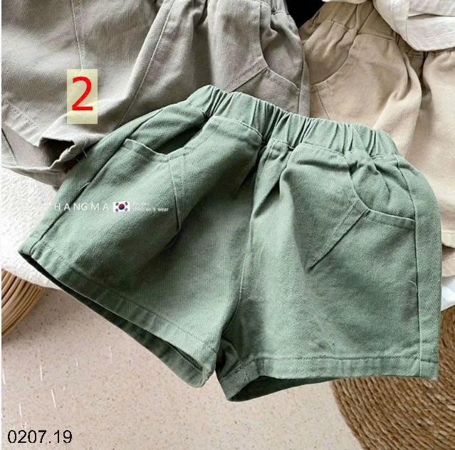25HA0207.19 - QUẦN SHORT BÉ TRAI PHONG CÁCH HQ