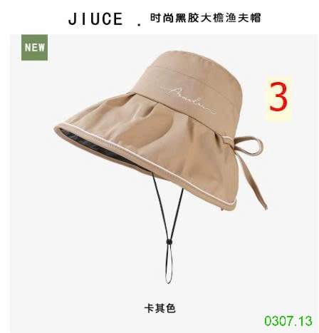 25HA0307.13 - MŨ CHỐNG NẮNG HÀN QUỐC CÓ QUAI JIUCE