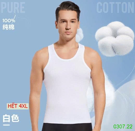 25HA0307.22 - ÁO COTTON BA LỖ NAM