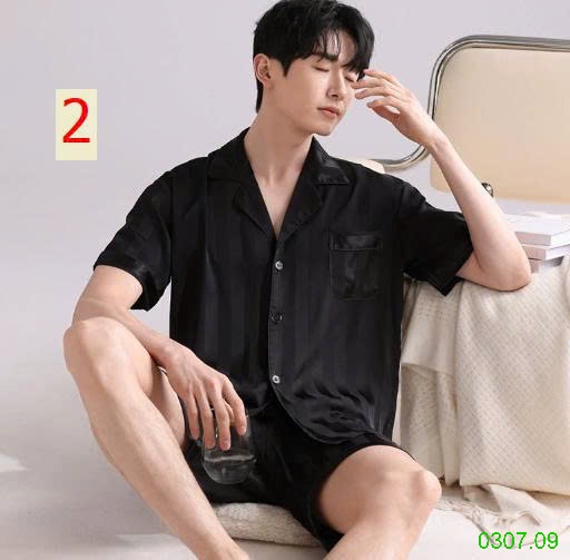 25HA0307.09 - BỘ PIZAMA CỘC TAY CHO NAM