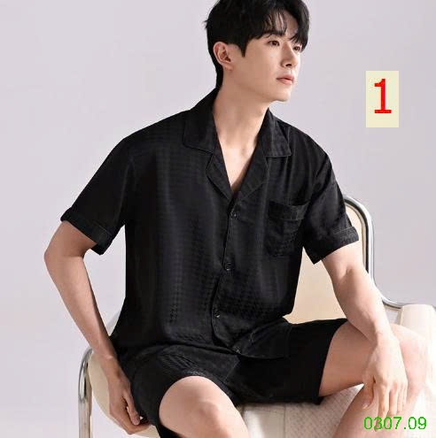 25HA0307.09 - BỘ PIZAMA CỘC TAY CHO NAM