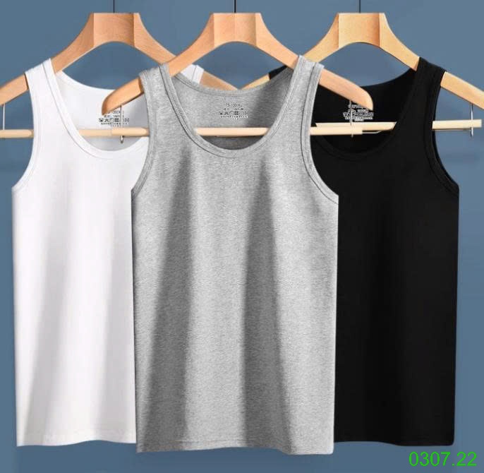 25HA0307.22 - ÁO COTTON BA LỖ NAM