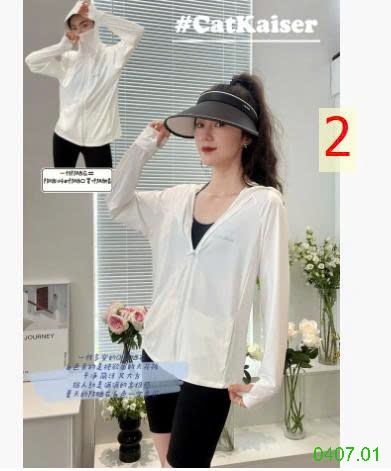 25HA0407.01 - ÁO CHỐNG NẮNG CHỐNG TIA CỰC TÍM CATKAISER