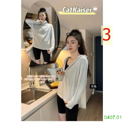 25HA0407.01 - ÁO CHỐNG NẮNG CHỐNG TIA CỰC TÍM CATKAISER
