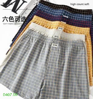 25HA0407.09 - SET 3 QUẦN KẺ SÀ LỎN NAM