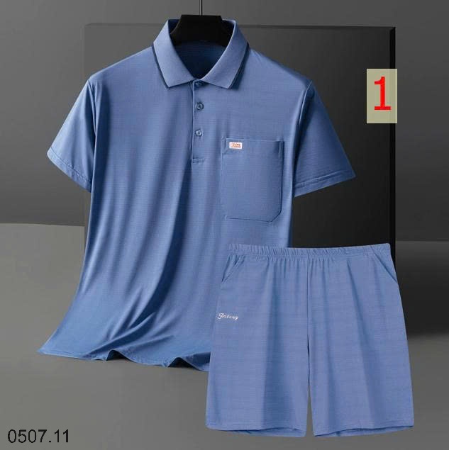 25HA0507.11 - BỘ THỂ THAO BĂNG LỤA NAM CAO CẤP
