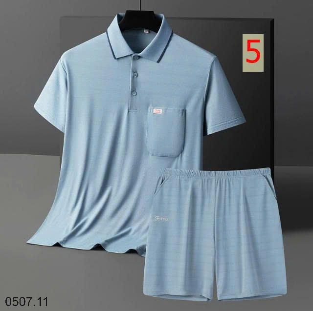 25HA0507.11 - BỘ THỂ THAO BĂNG LỤA NAM CAO CẤP