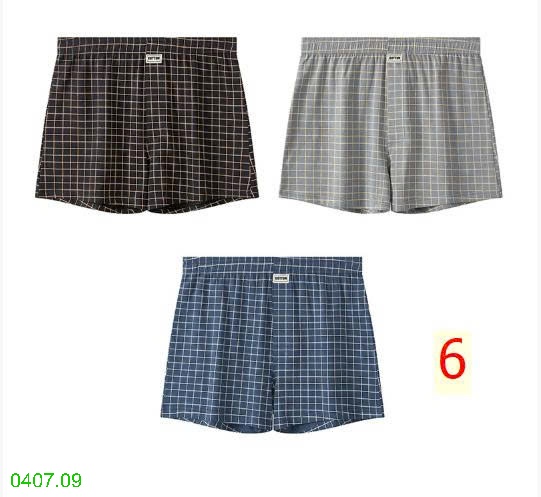 25HA0407.09 - SET 3 QUẦN KẺ SÀ LỎN NAM