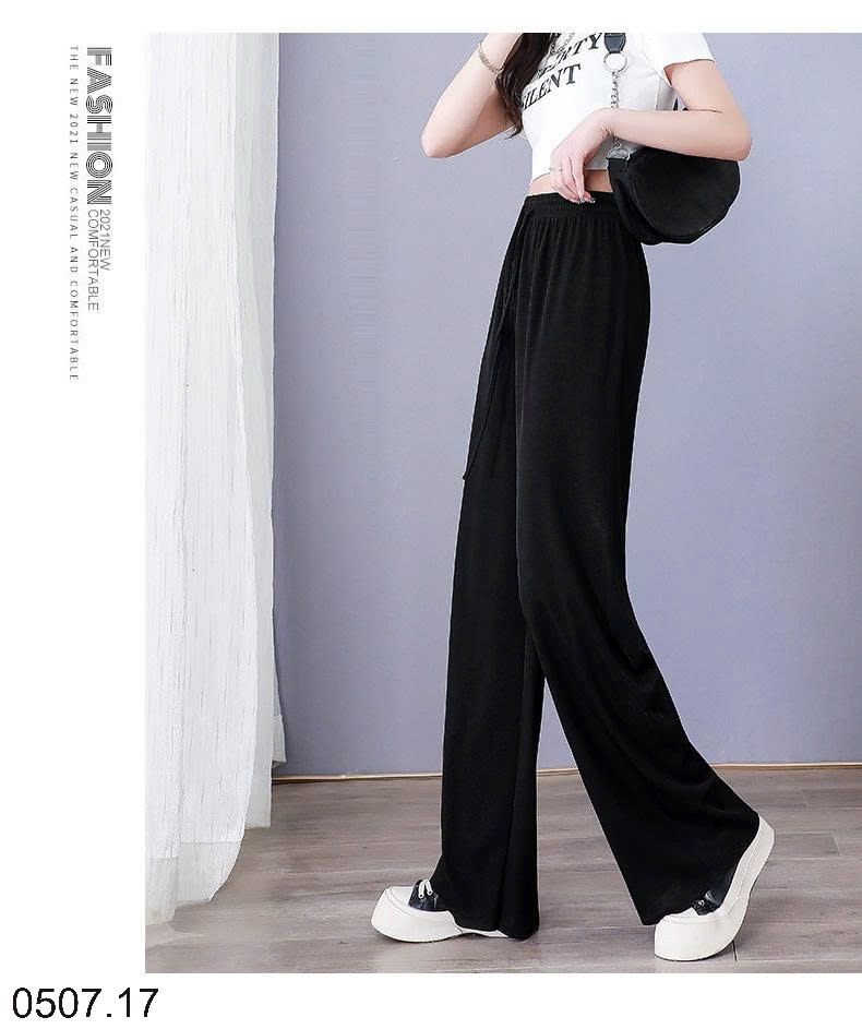 25HA0507.17 - SET 2 QUẦN THUN TĂM ỐNG RỘNG NỮ