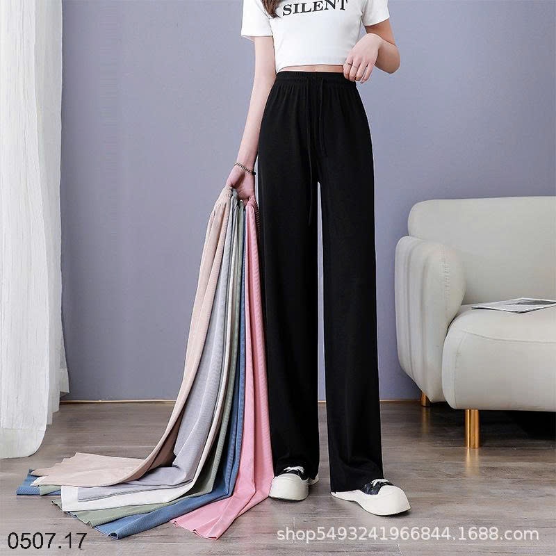 25HA0507.17 - SET 2 QUẦN THUN TĂM ỐNG RỘNG NỮ
