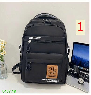 25HA0407.19 - BA LÔ TRUNG HỌC FASHION
