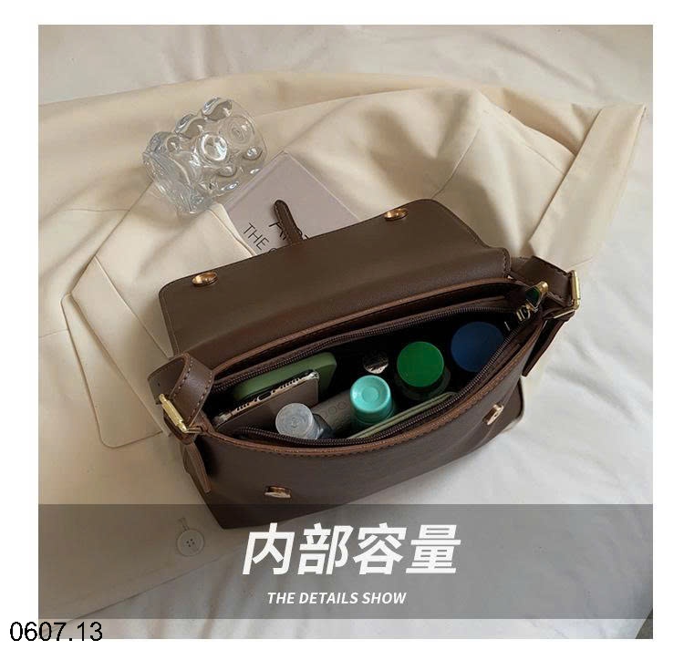25HA0607.13 - TÚI XÁCH NỮ ĐƠN GIẢN PHONG CÁCH RETRO
