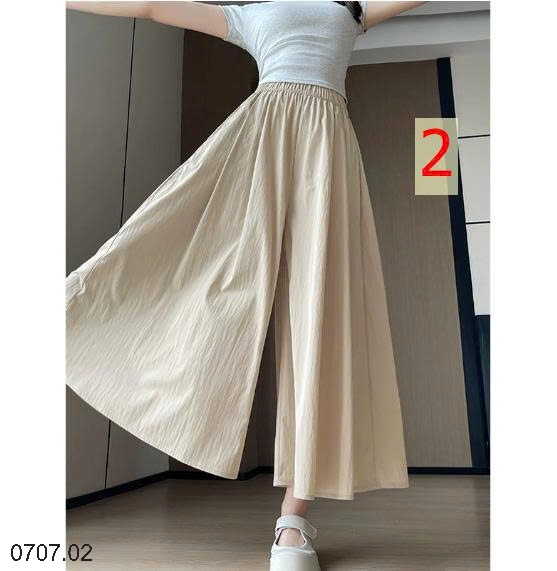 25HA0707.02 - QUẦN YAMAMOTO NỮ ỐNG RỘNG