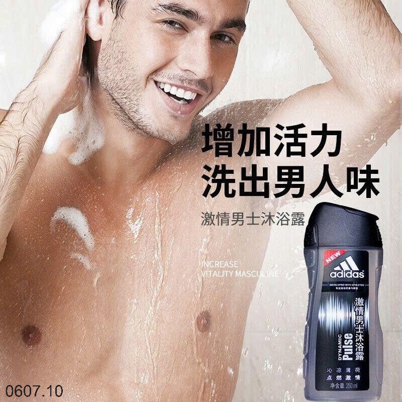 25HA0607.10 - SET 3 CHAI SỮA TẮM NAM LÀM SẠCH SÂU ADIDAS