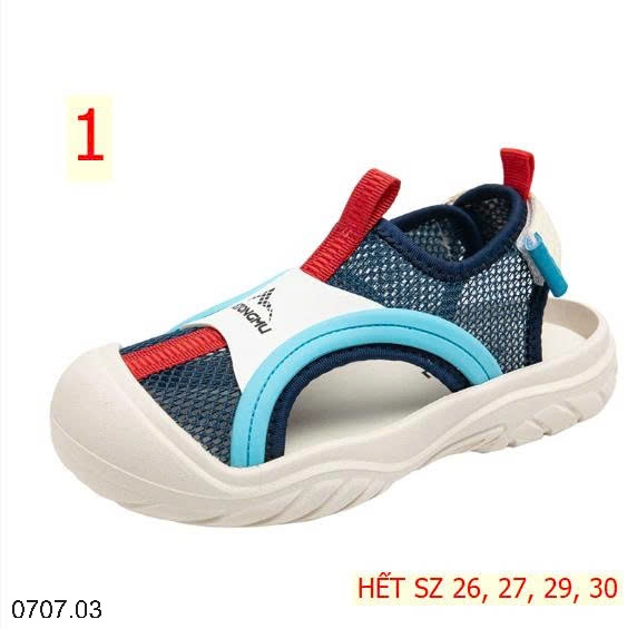 25HA0707.03 - SANDAL PHỐI LƯỚI THOÁNG KHÍ