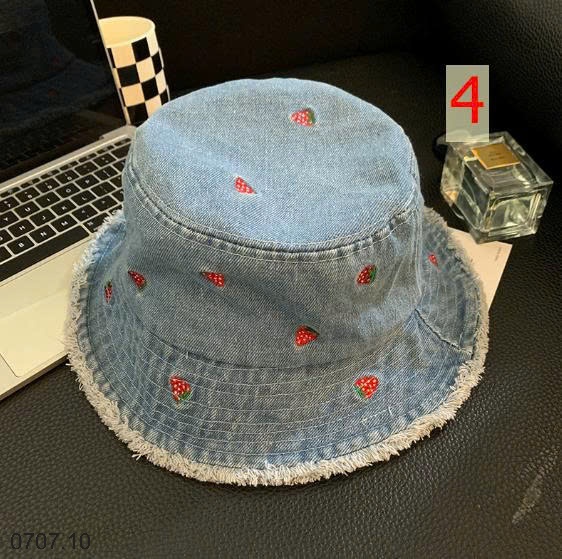 25HA0707.10 - MŨ BUCKET DENIM CHO NỮ